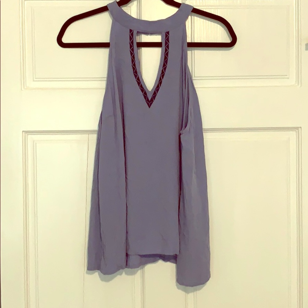 Francesca’s Embroidered Tank Top